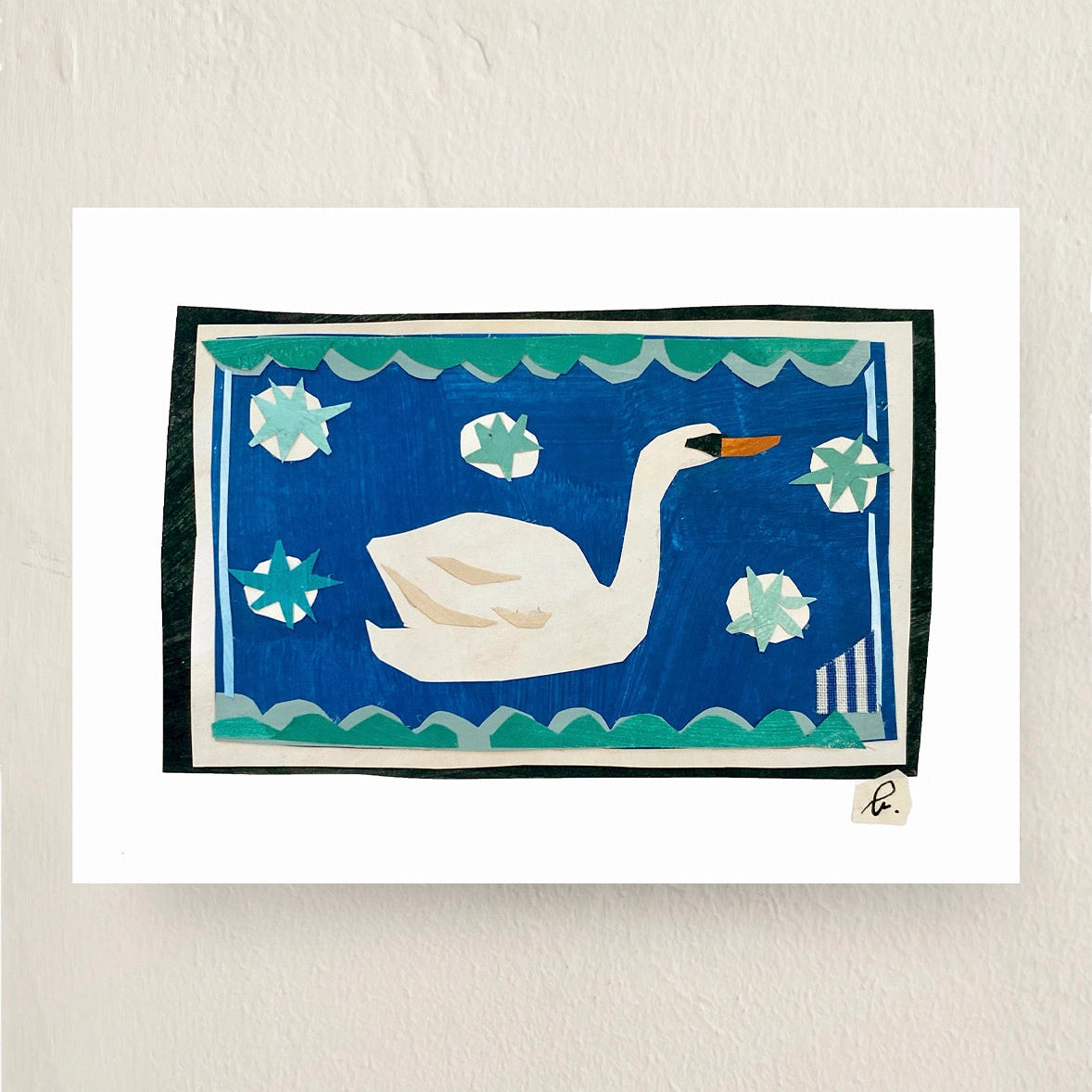 Sweet Swan Art Print