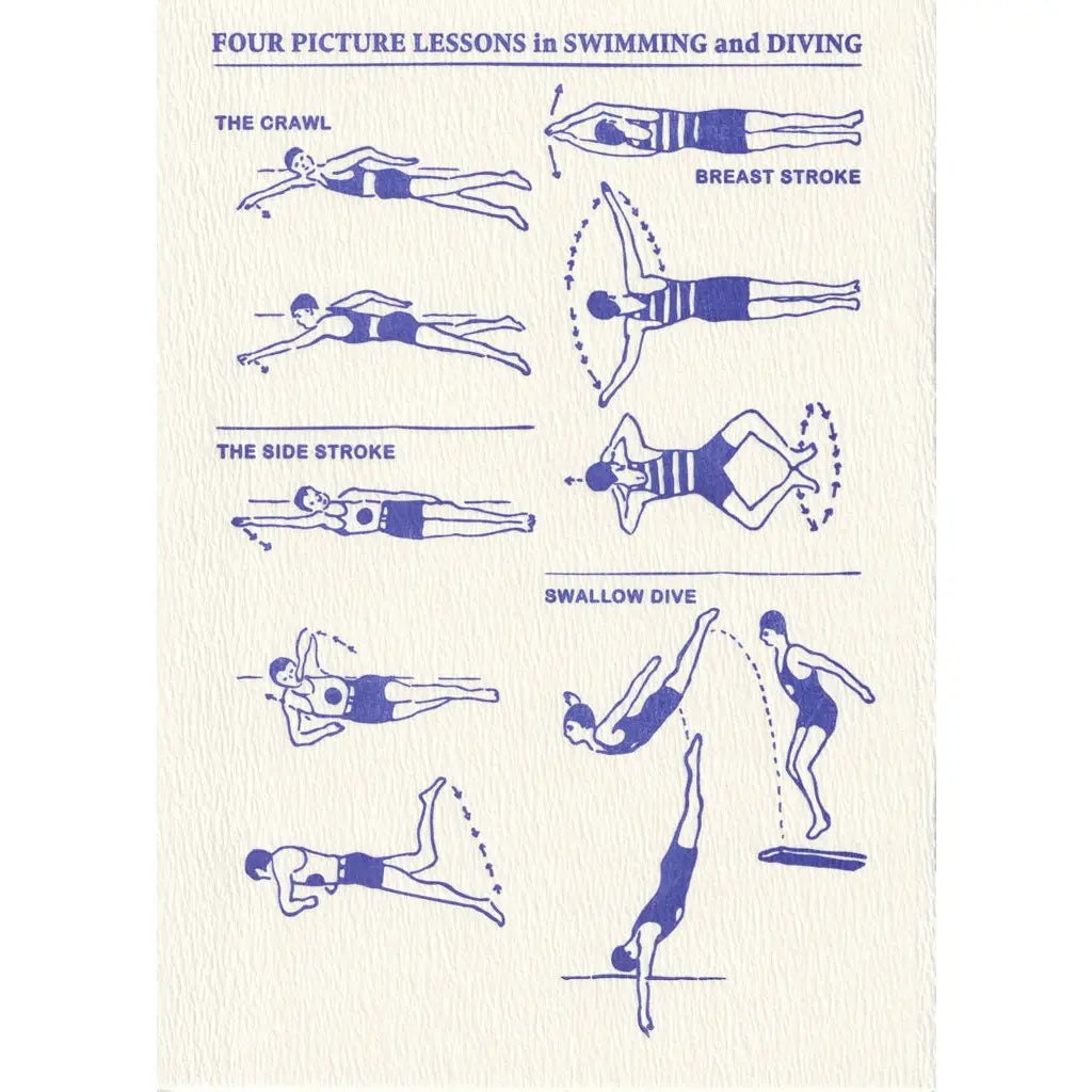 Swimming and Diving Card