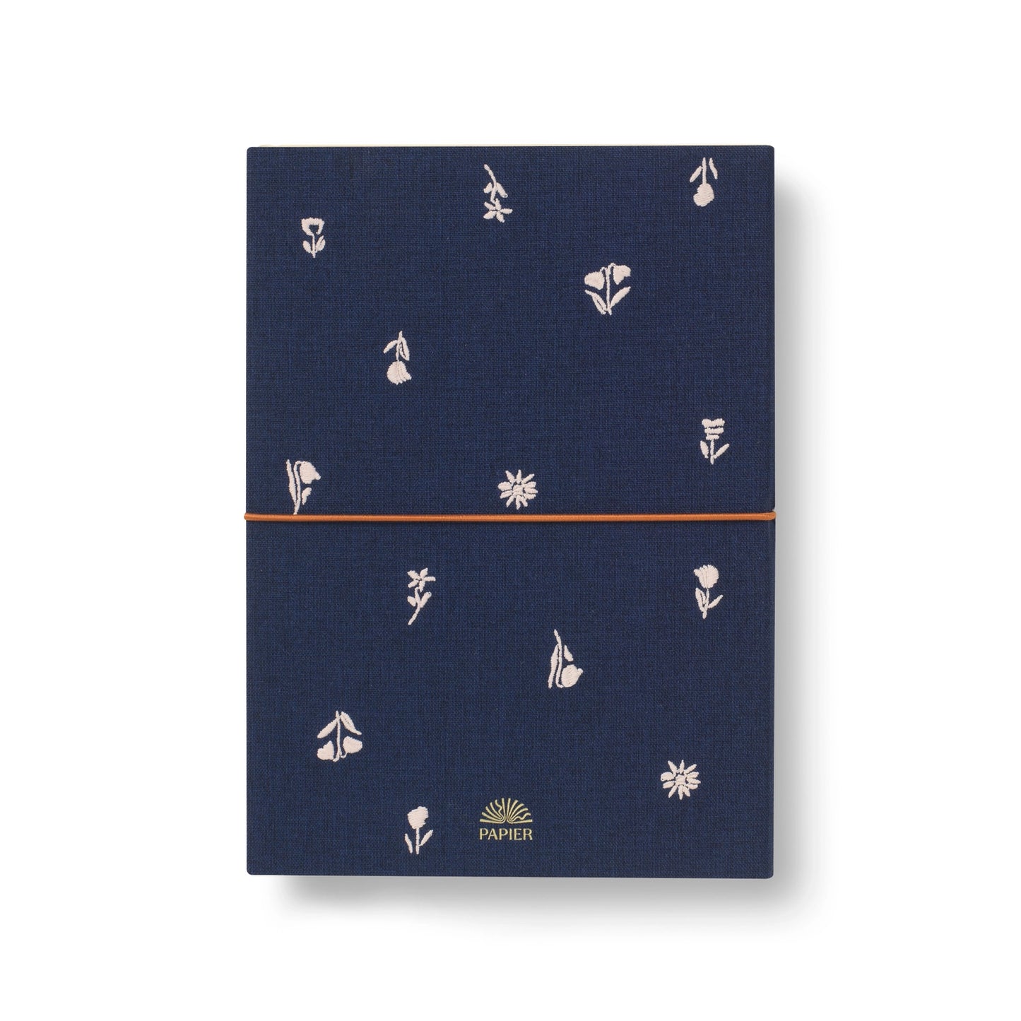 Twilight Blooms Fabric Cover Notebook