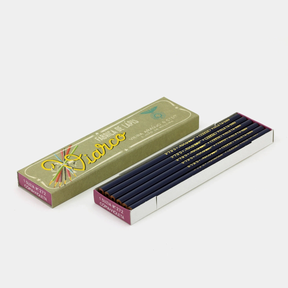 Vintage Pencil Nº252 - Set of 12