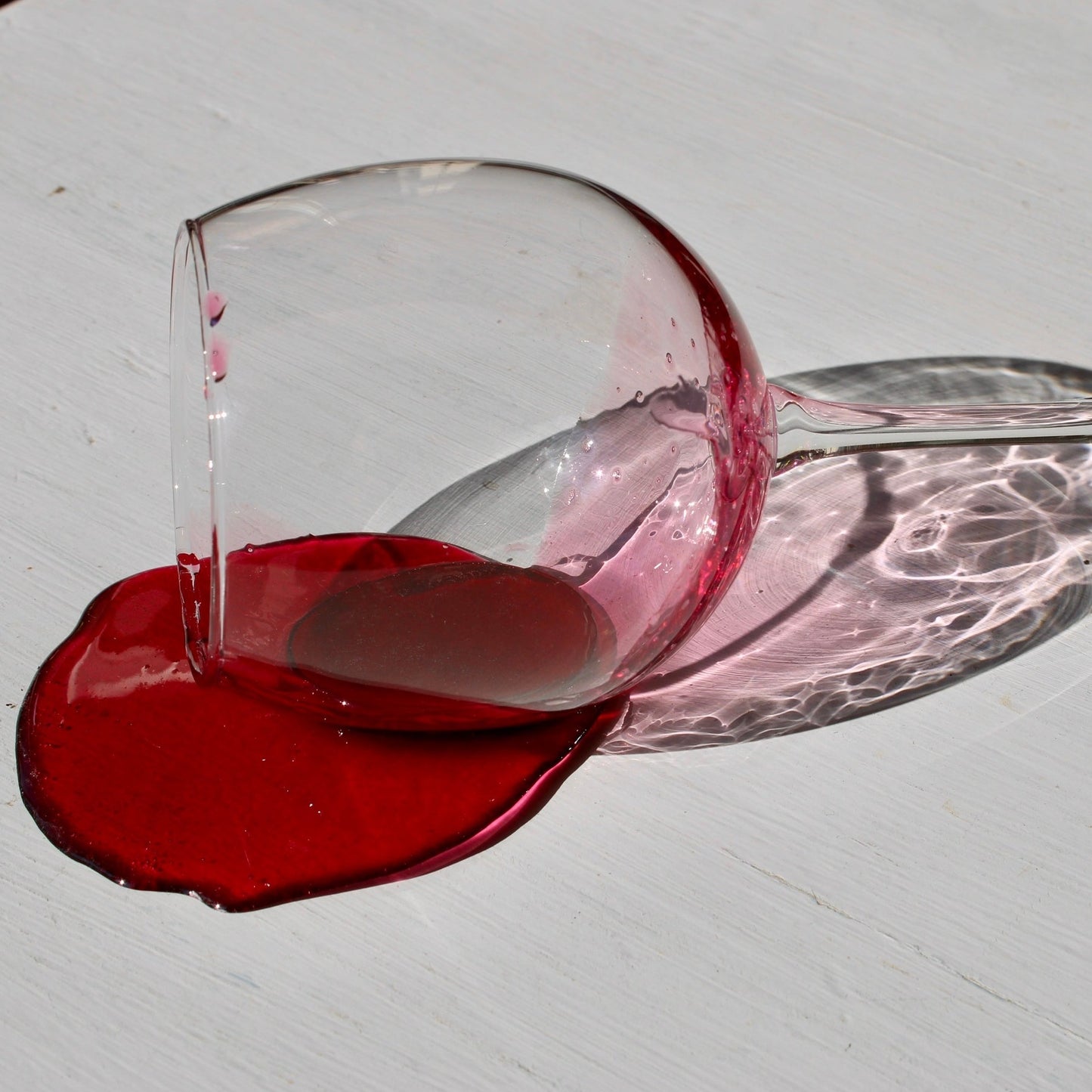 Red Wine Fake Spill