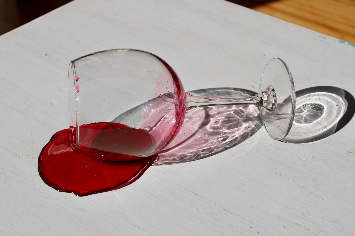 Red Wine Fake Spill
