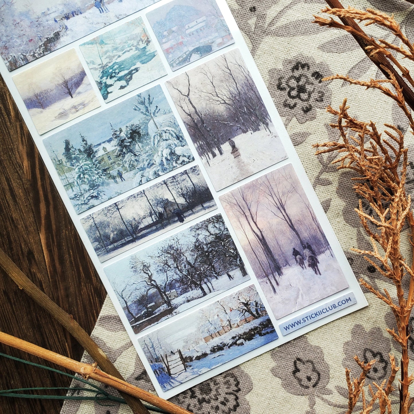 Winter Beauty Sticker Sheet