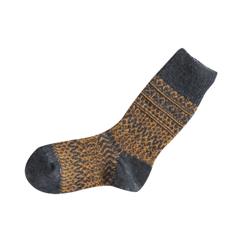 Wool Jacquard Socks