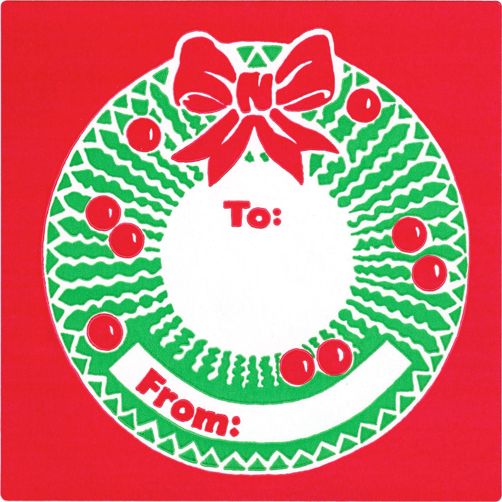 Wreath Gift Tags