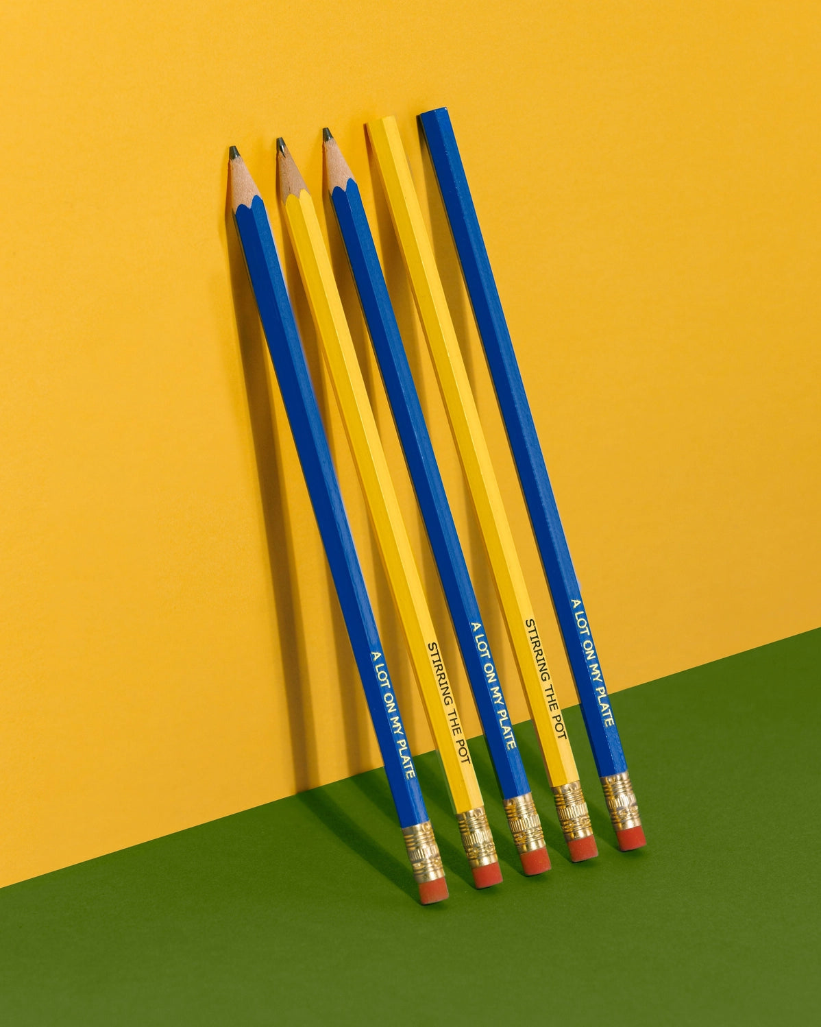 A Lot On My Plate Pencil 4 Pack