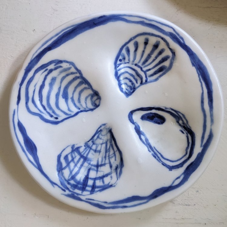 Small Oyster Plate