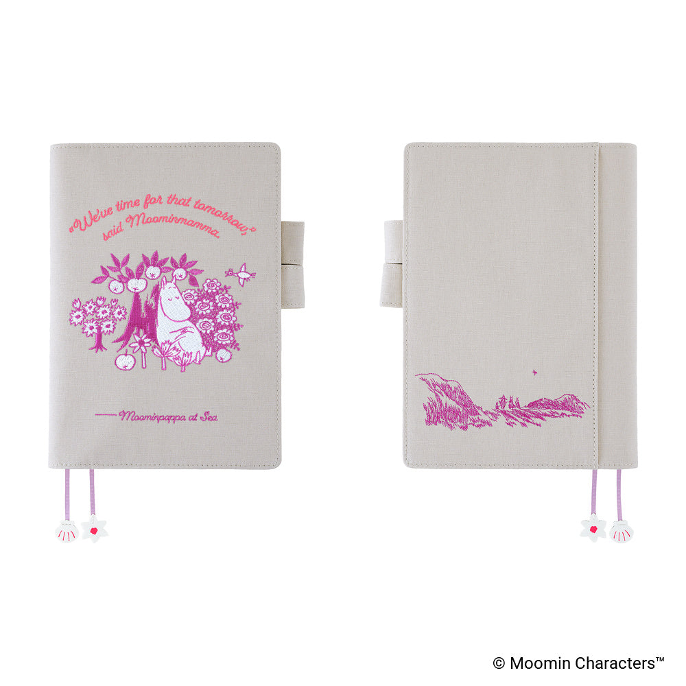 Moomin: My Yard (Pink Gray) A5 Cover