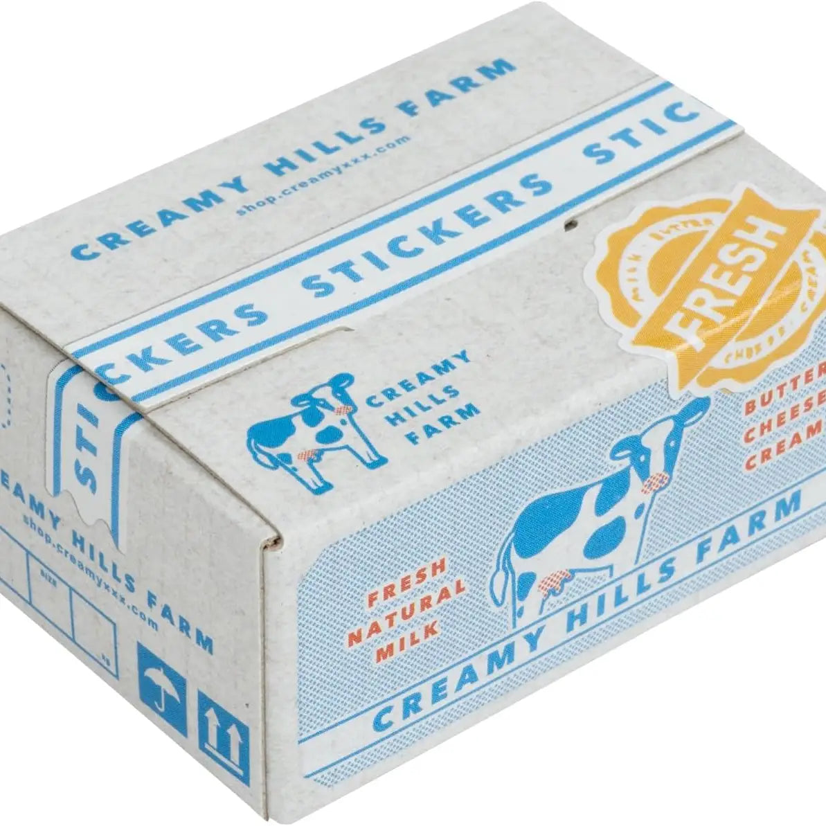 Mini Box of Dairy Farm Stickers