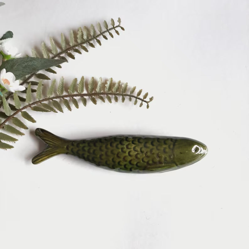 Ceramic Sardine - Green