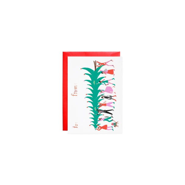 Mini It Takes a Village Holiday Card