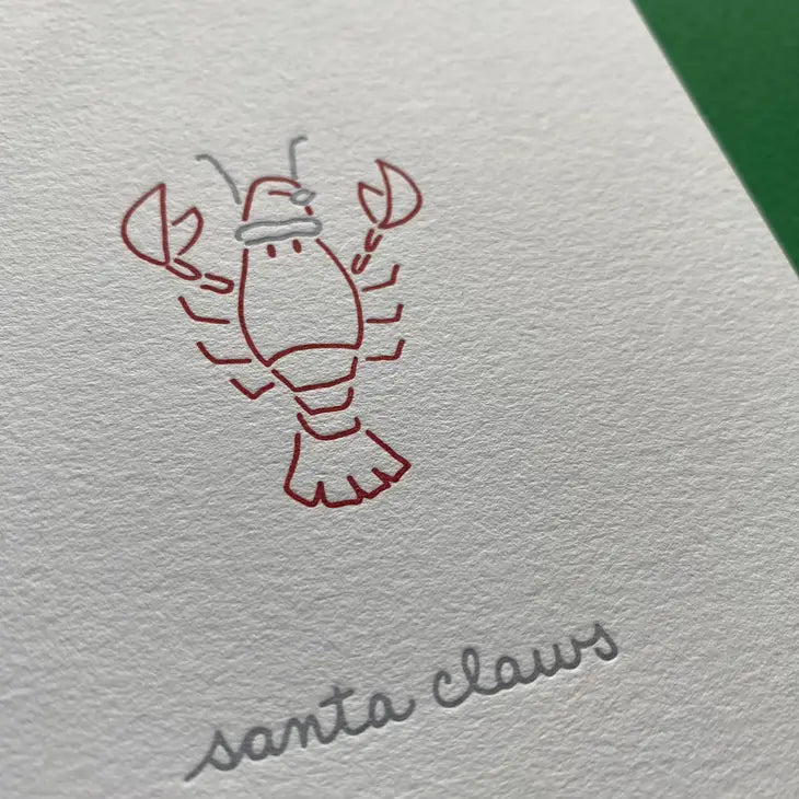 Santa Claws Holiday Card
