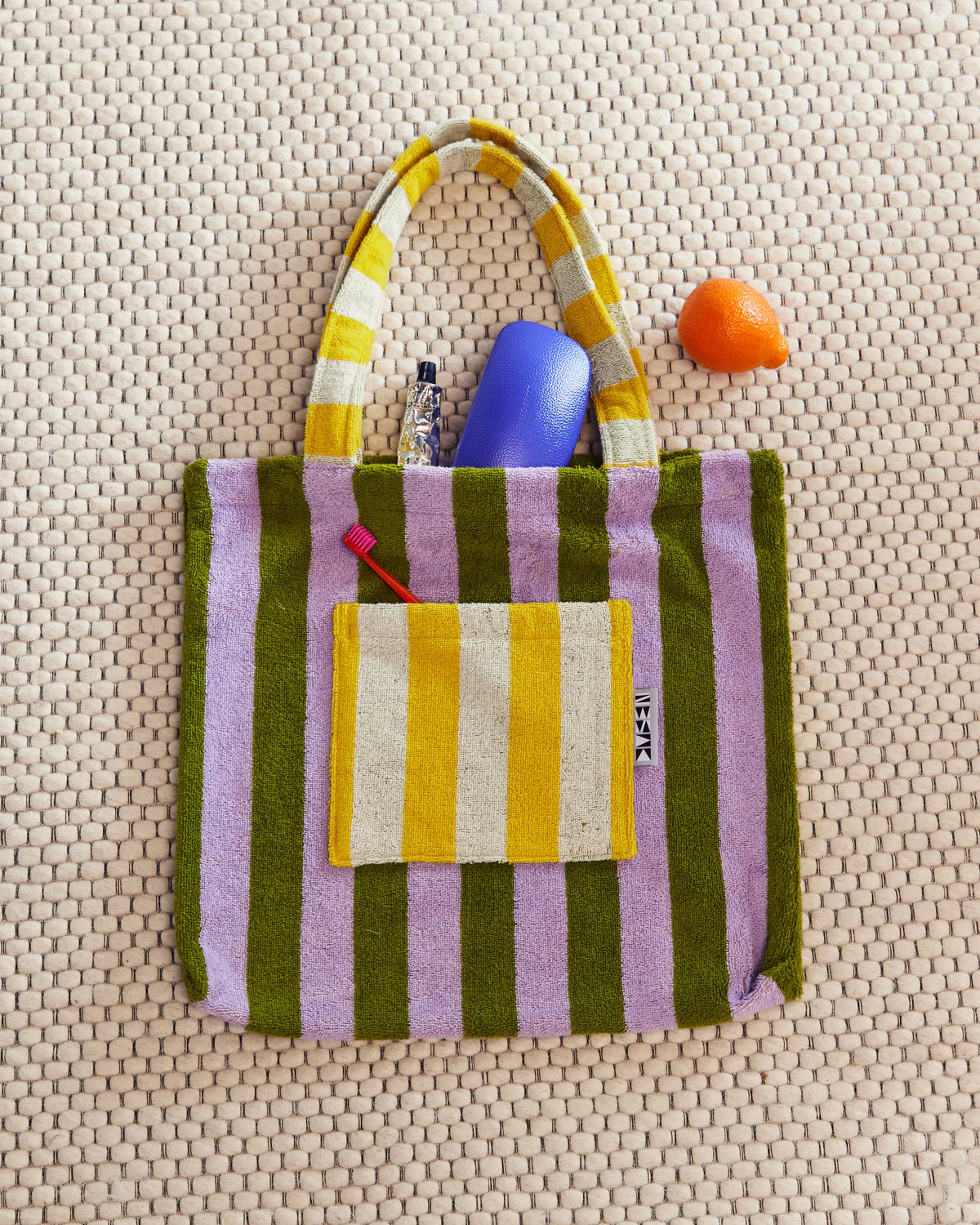 Terrycloth Tote Bag