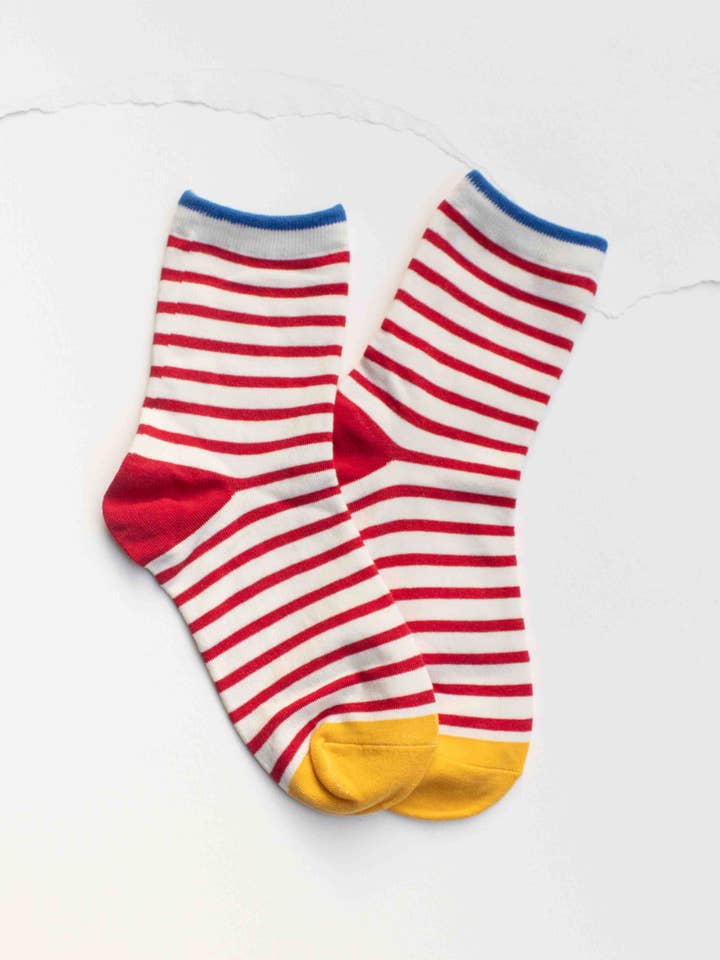 Classic Stripe Cotton Socks