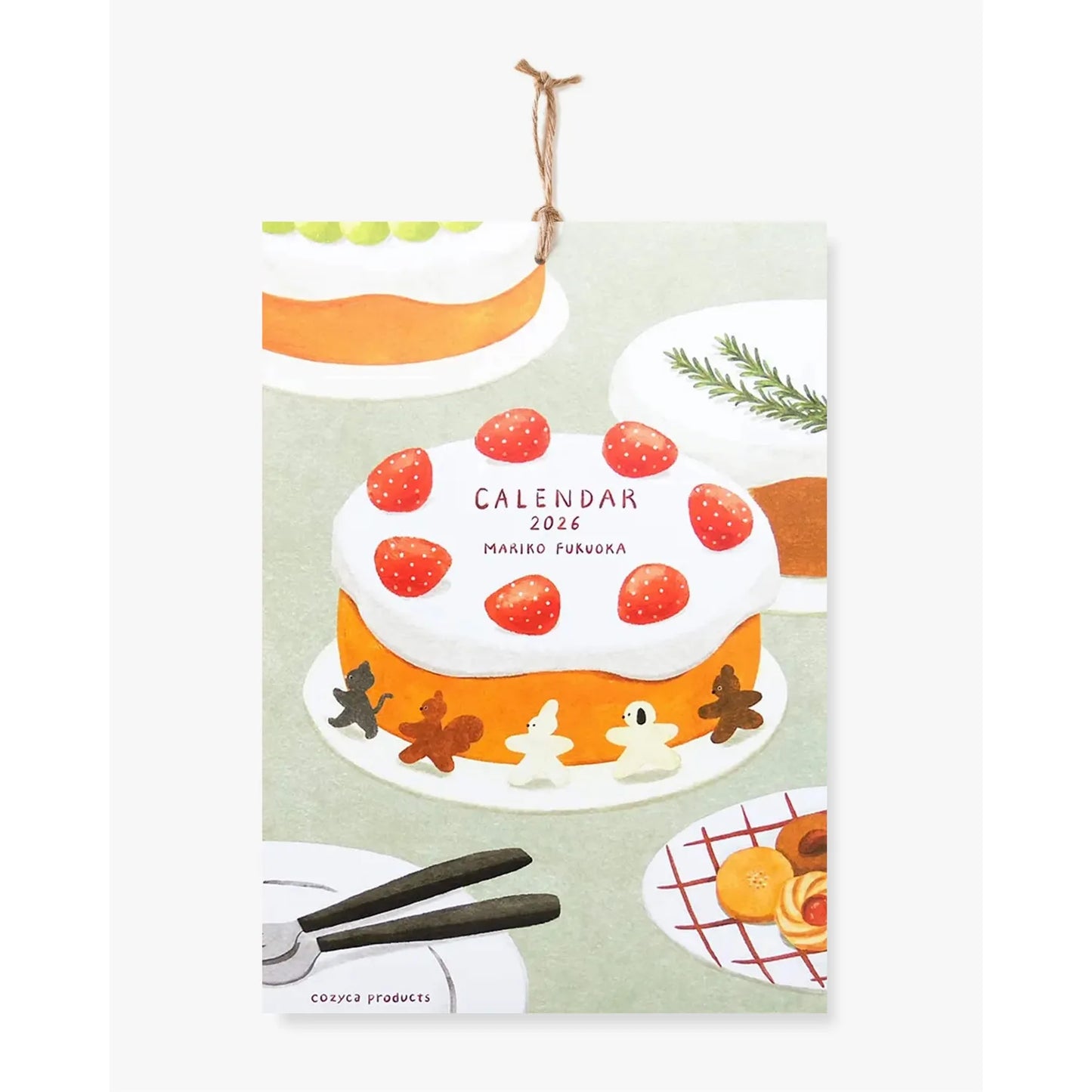 2026 Wall Calendar - Mariko Fukuoka