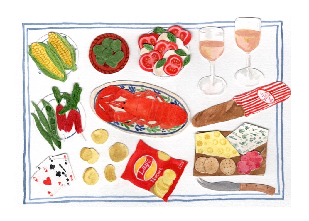 A Very Good Picnic Card