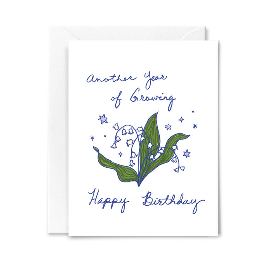 Another Year of Growing Birthday Card