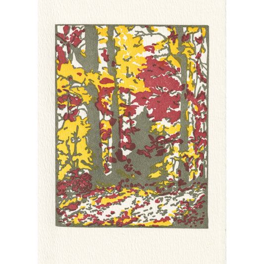 Autumn Road Card