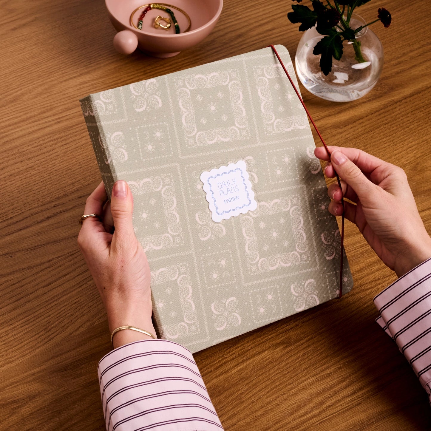 Bandana Fabric Undated Planner