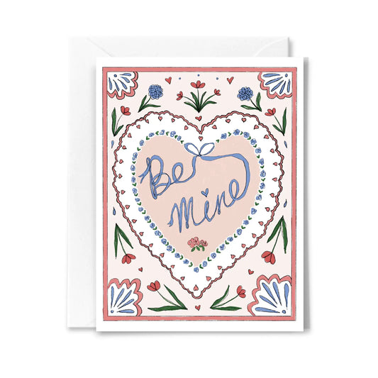 Be Mine Valentine Card