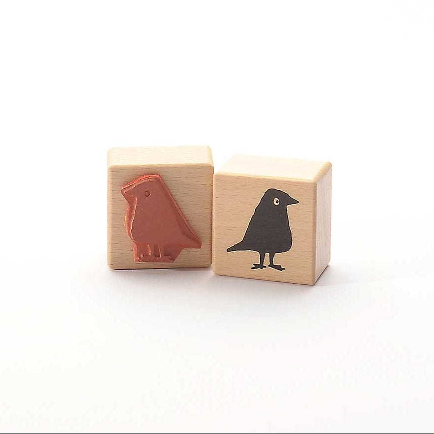 Black Bird Stamp