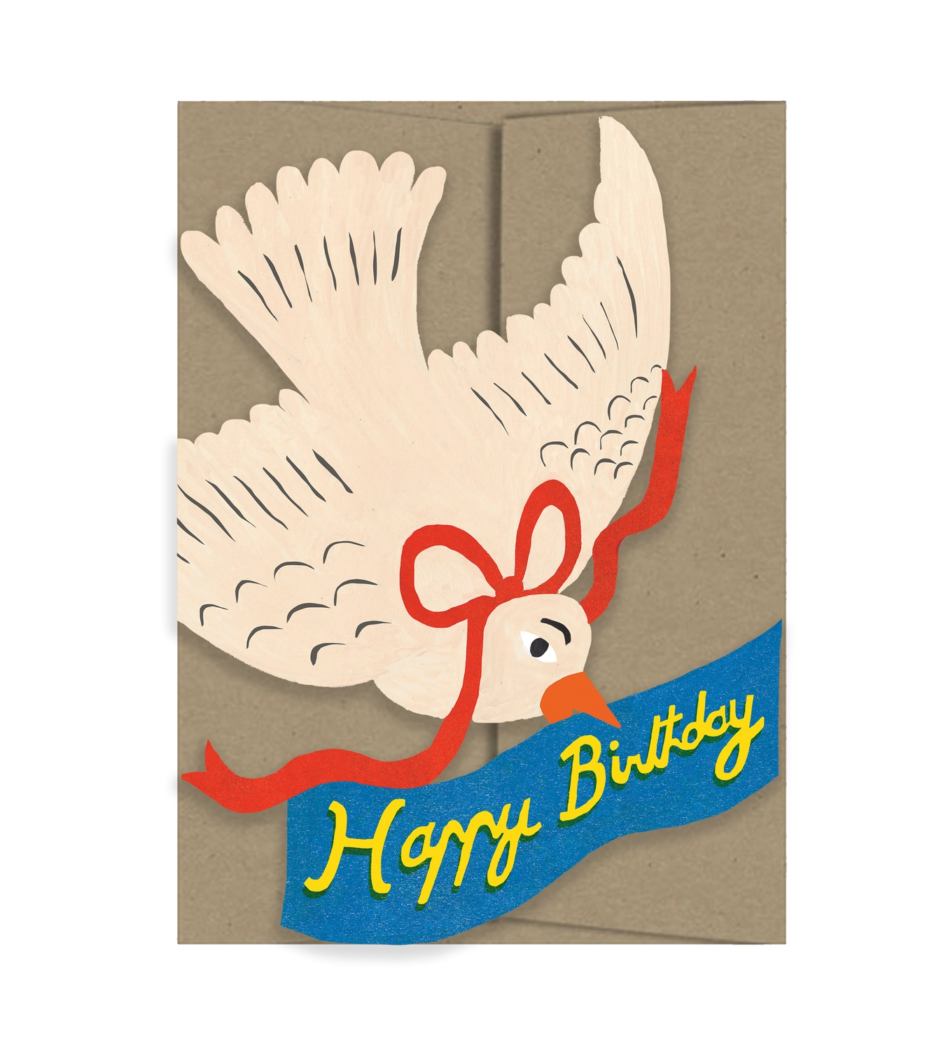 Happy Birthday Bird Card