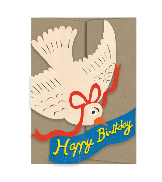 Happy Birthday Bird Card
