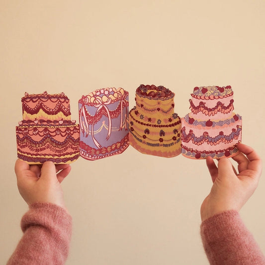 Cake Concertina Card