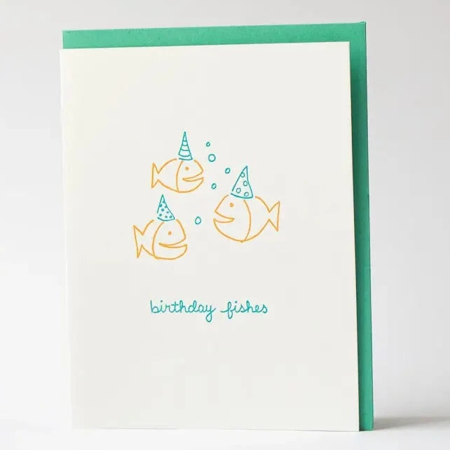 Birthday Fishes Card