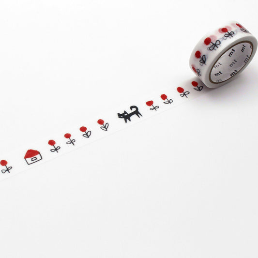 Black Cat Washi Tape