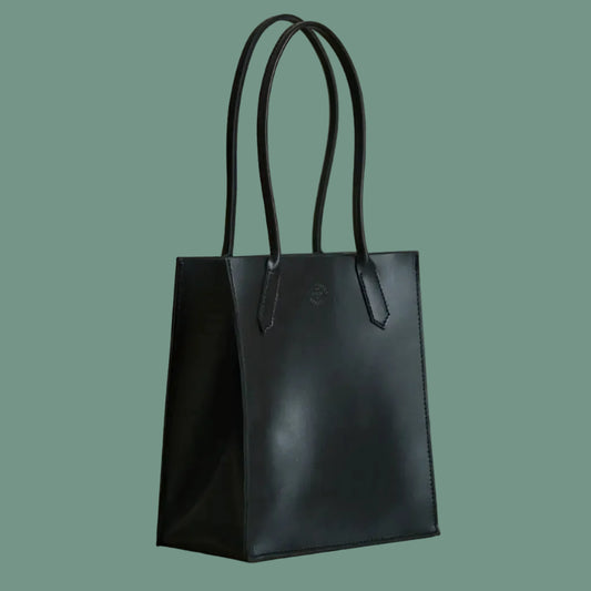 Standard Leather Dock Bag in Black