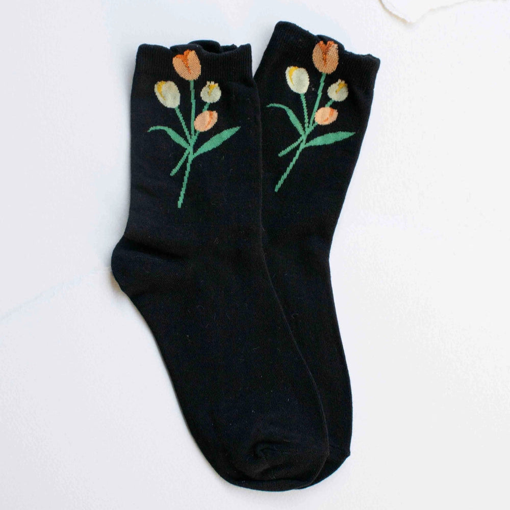 Tulip Bloom Socks