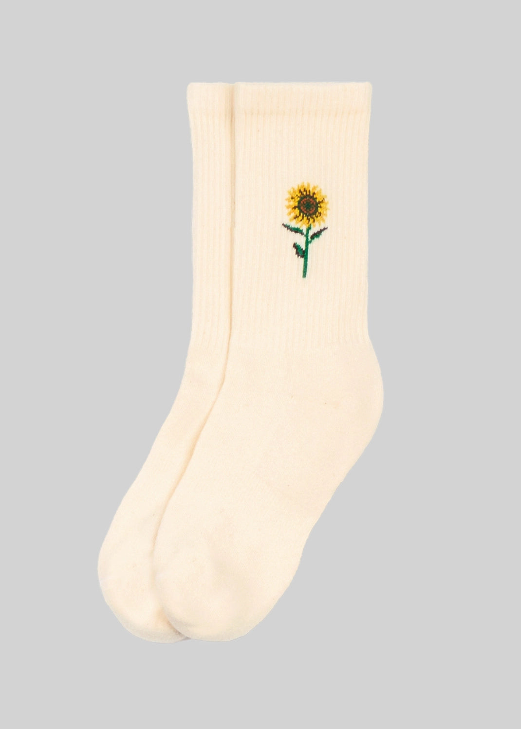 Sunflower Bloom Crew Socks