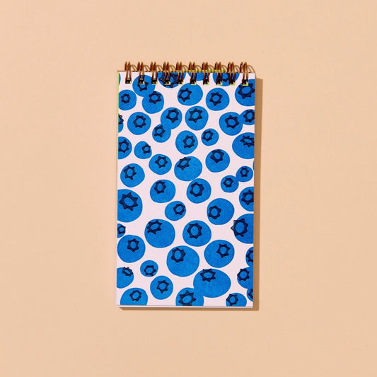 Blueberry Pocket-Sized Spiral Notebook
