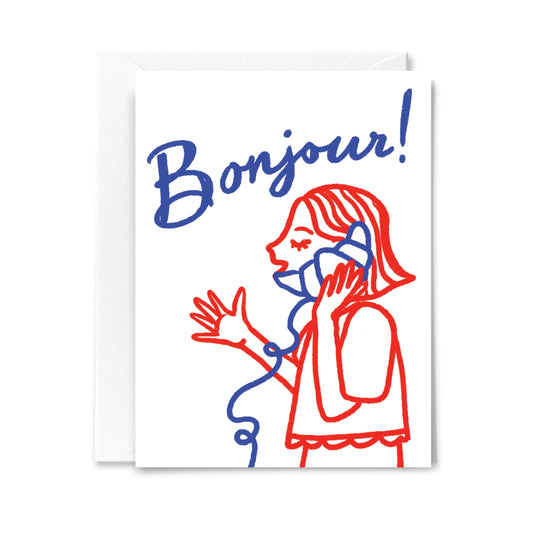 Bonjour Card