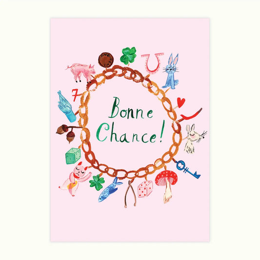 Bonne Chance Card