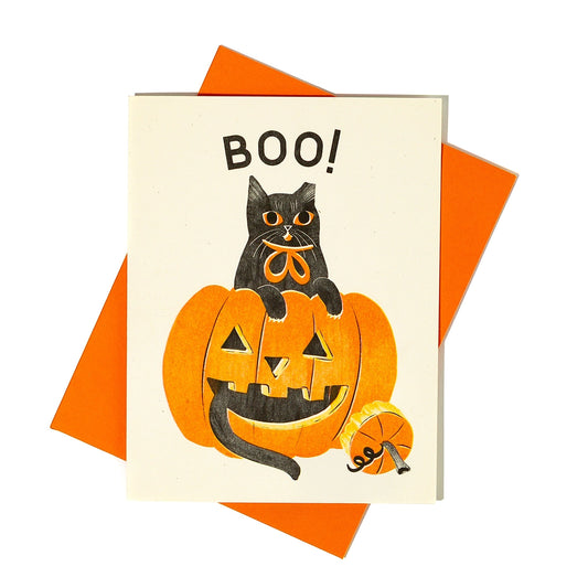 Boo! Halloween Card