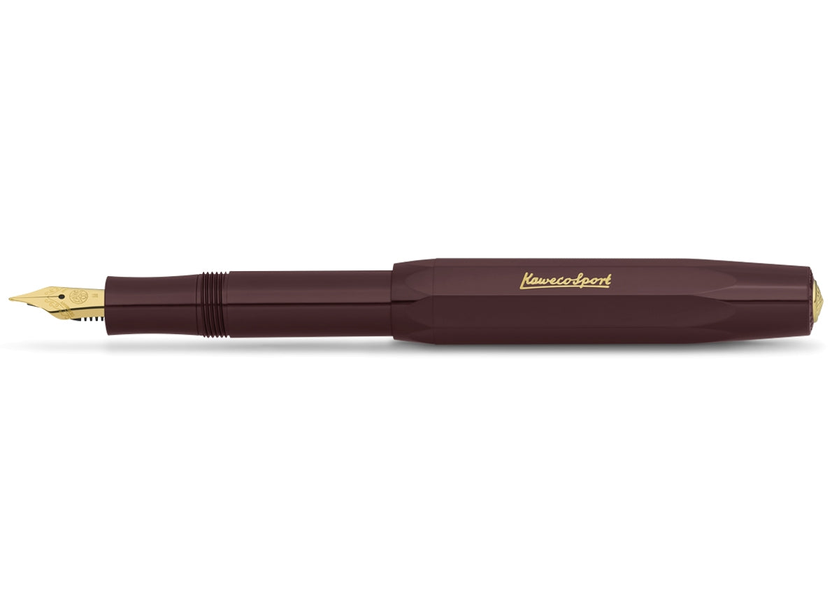 Classic Sport Fountain Pen - Bordeaux