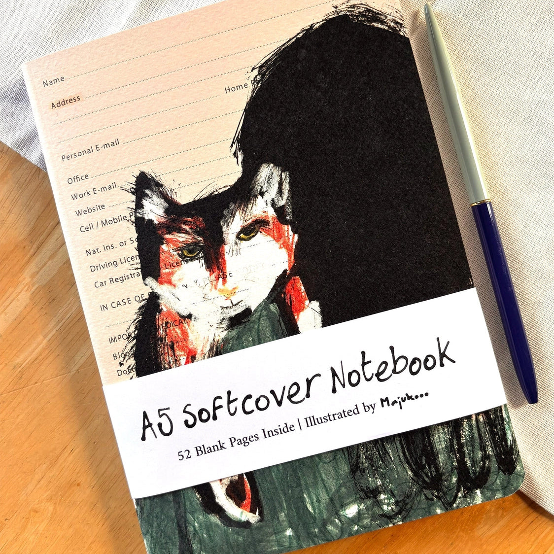 Calico Cat Notebook