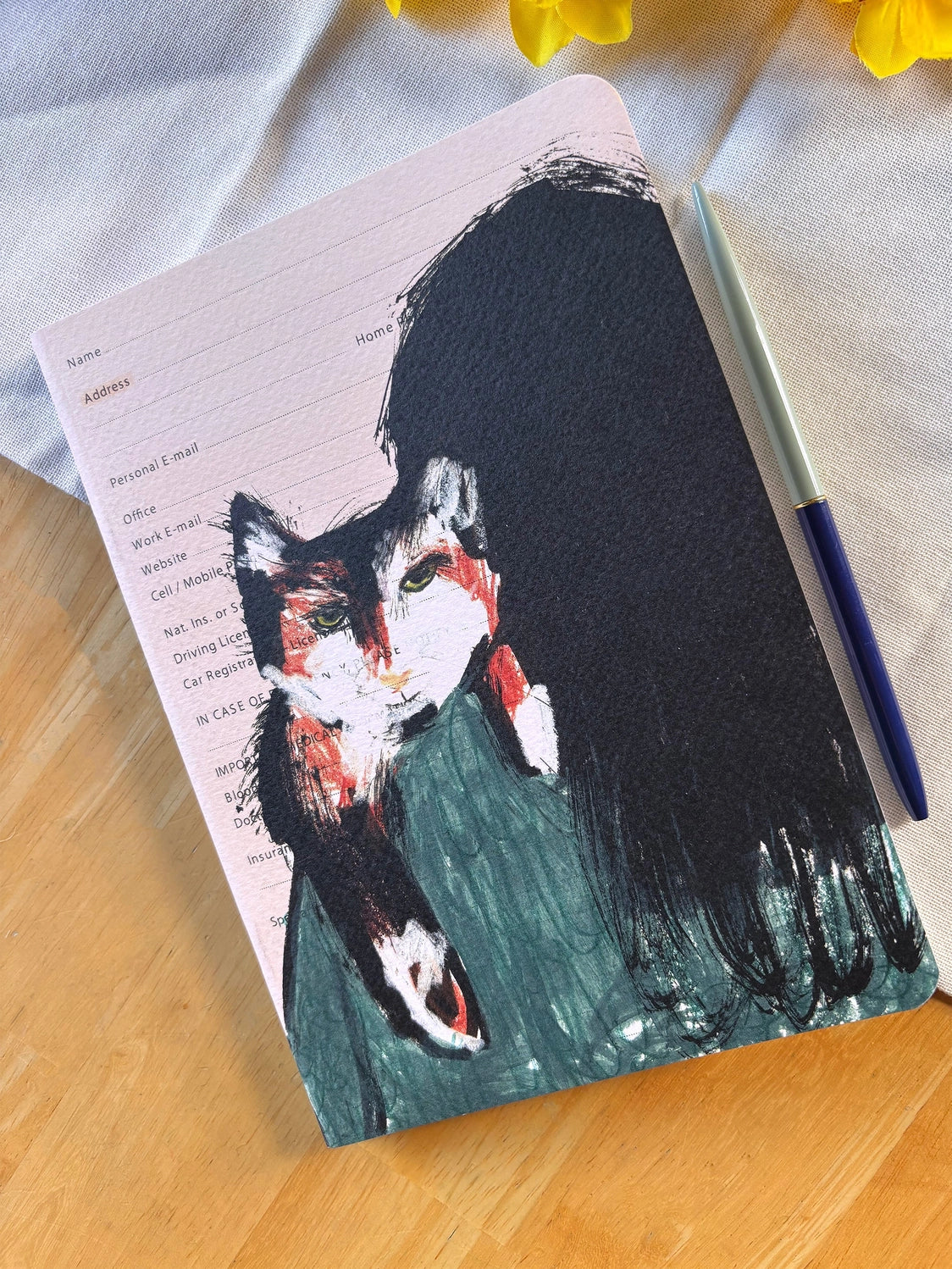 Calico Cat Notebook
