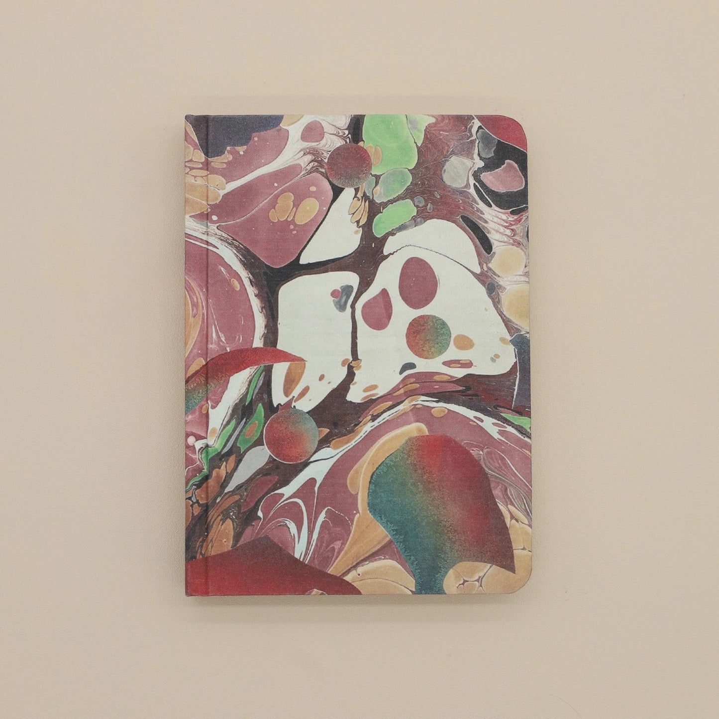 Carnelian Marble B6 Hardcover Journal