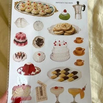 Cassata Mini Stickersheet X Casa Dolce Desserts