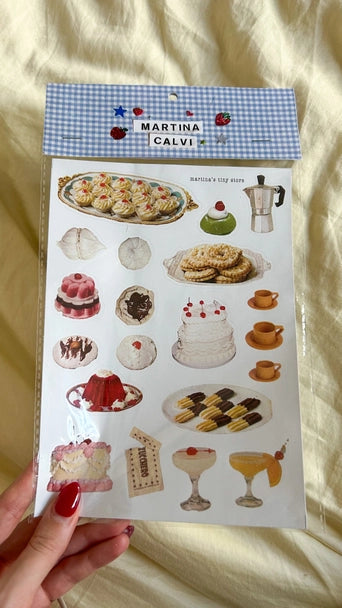 Cassata Mini Stickersheet X Casa Dolce Desserts