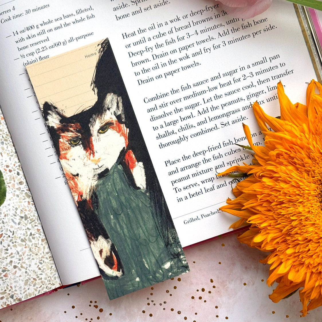 Cats Double Sided Bookmark