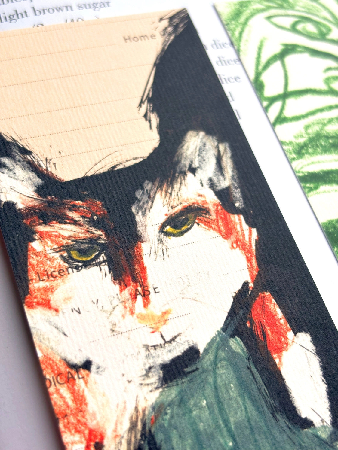 Cats Double Sided Bookmark