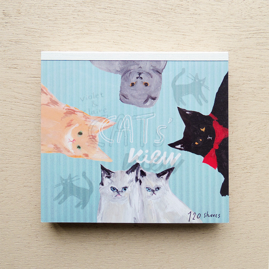 Cat's View Block Memo Pad