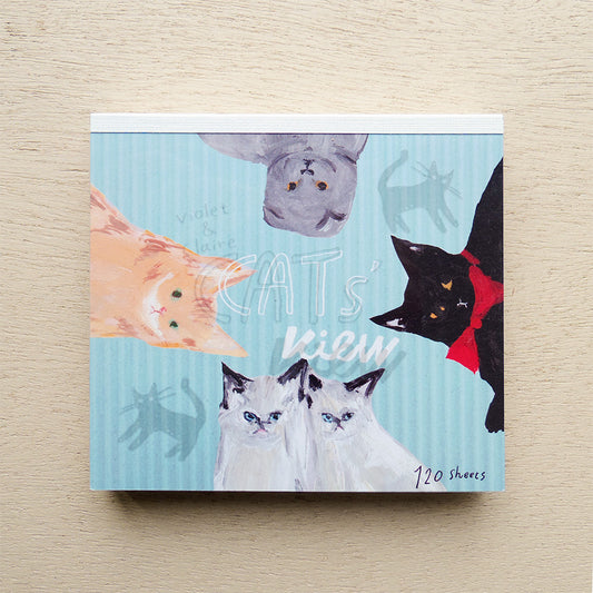 Cat's View Block Memo Pad