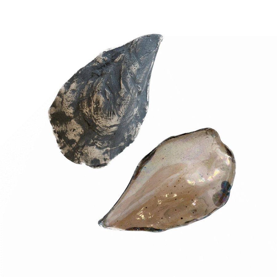 Handmade Ceramic Oyster Shell