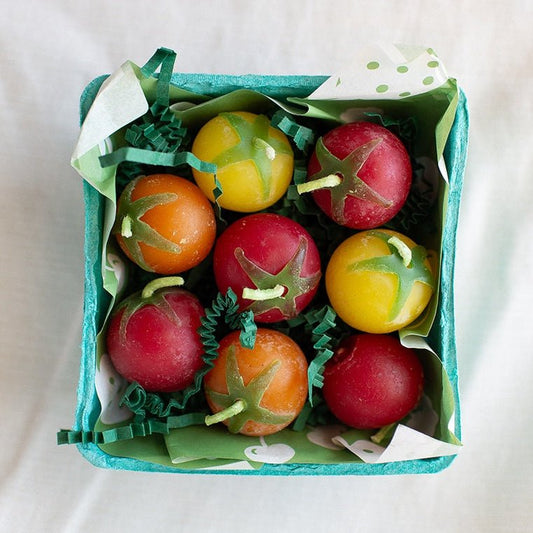 Cherry Tomato Birthday Candles