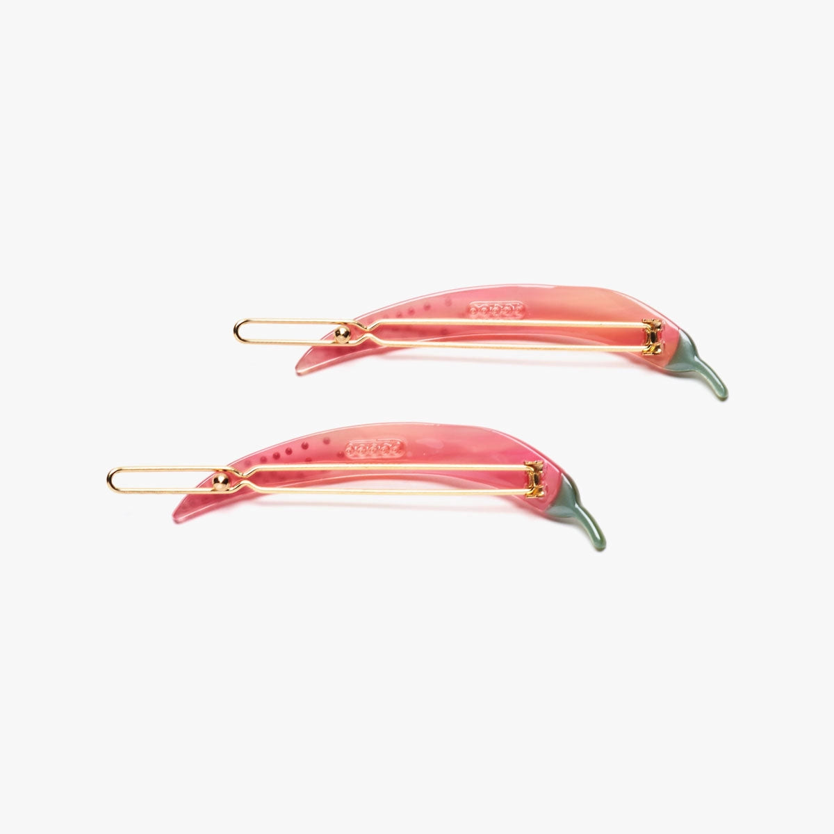 Chili Pepper Barrette Set